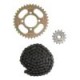 Engrane 36X14 Cadena 428X100L Set Roda Italika At 110 (05-16)