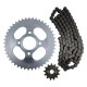 Engrane 45X13 Cadena 520Hx108L Set Italika Dm 150 (10-19) Choho