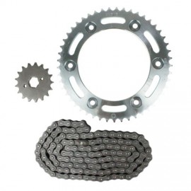 Engrane 49X17 Cadena 428X130L Set Honda Xr 150 L (16-19) Choho