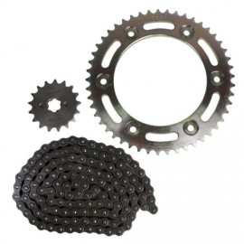 Engrane 49X17 Cadena 428X130L Set Honda Xr 150 L (16-19) Roda