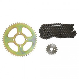 Engrane 50X17 Cadena 428Hx132L Set Vento Crossmax 200 (20-21) Roda